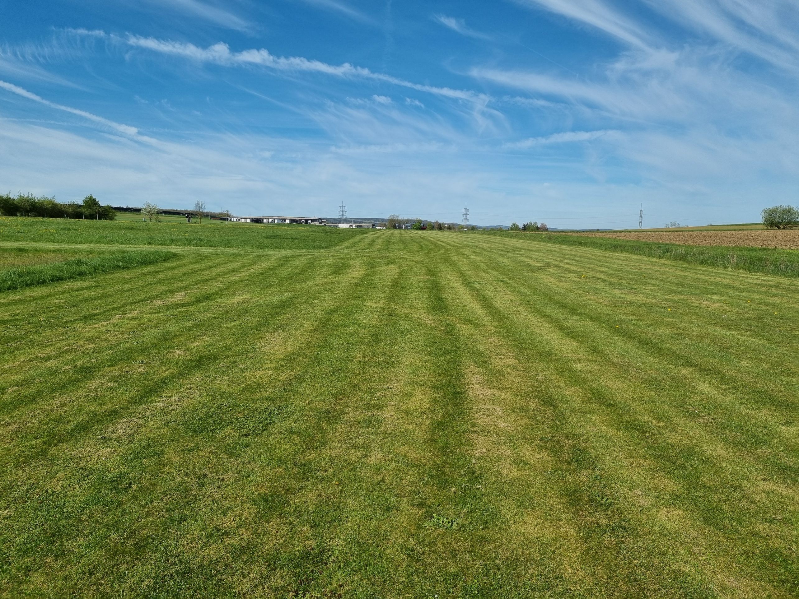 Bild Blick Landebahn Ost-West