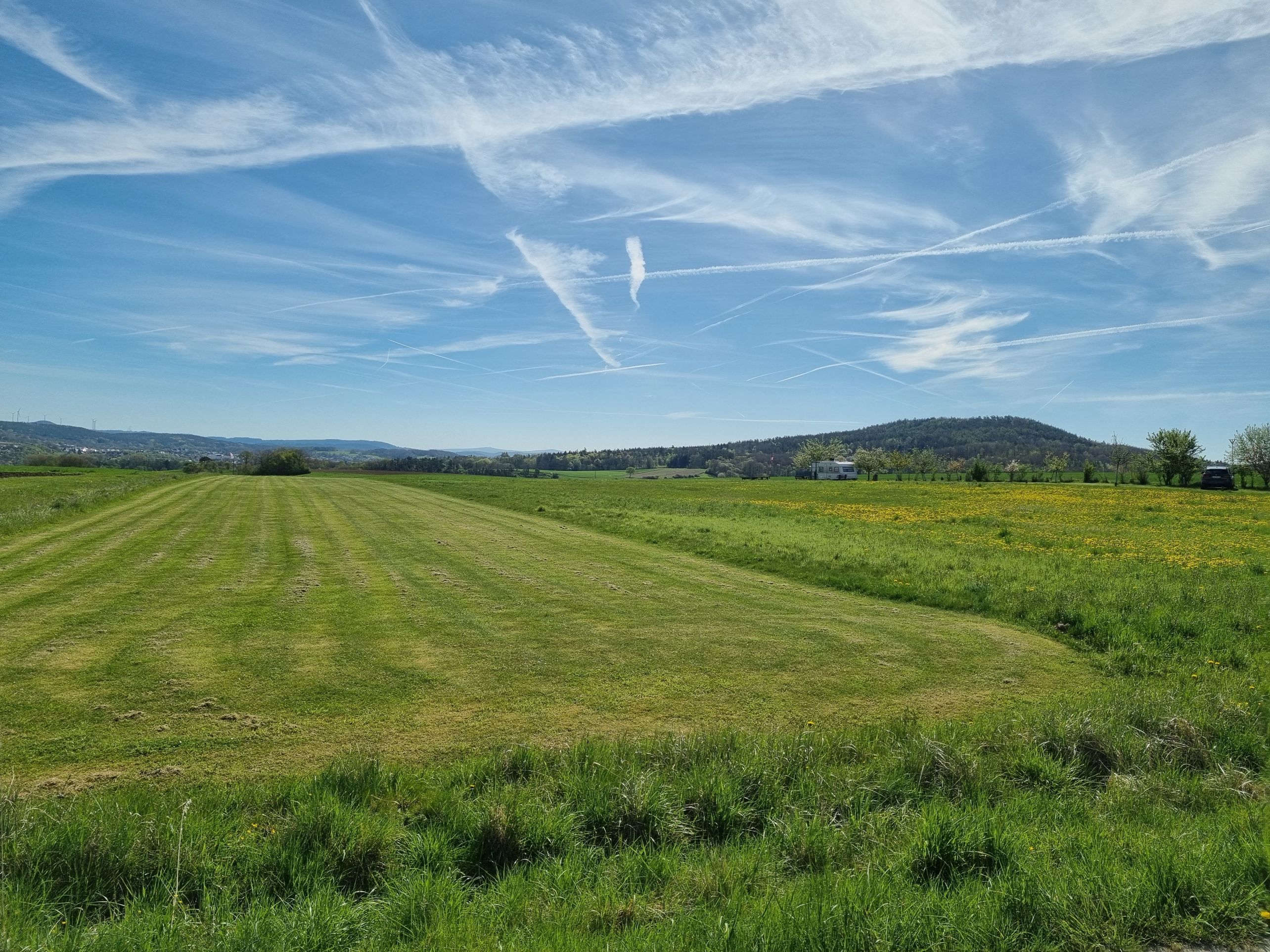 Bild Blick Landebahn West-Ost