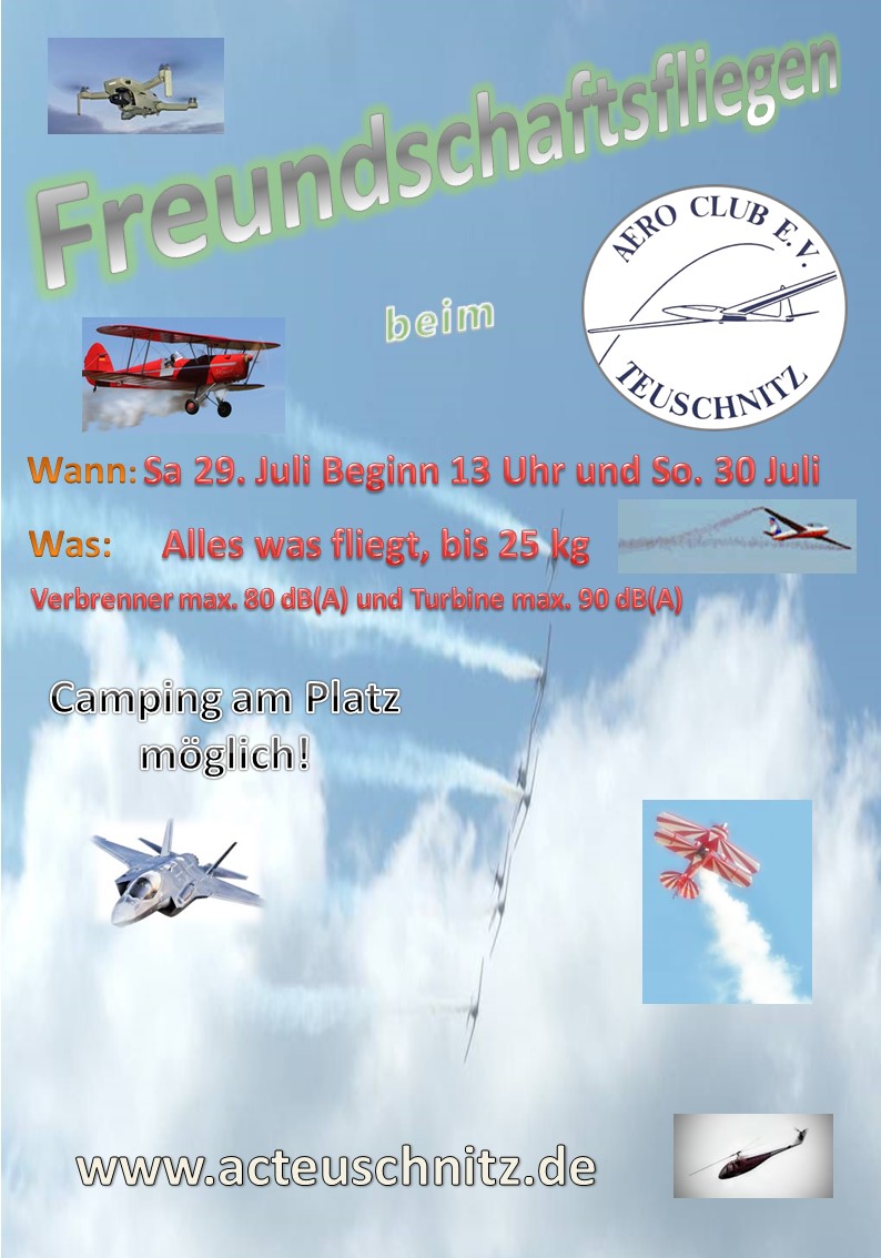Freundschaftsfliegen des Aeroclub Teuschnitz e.V. 